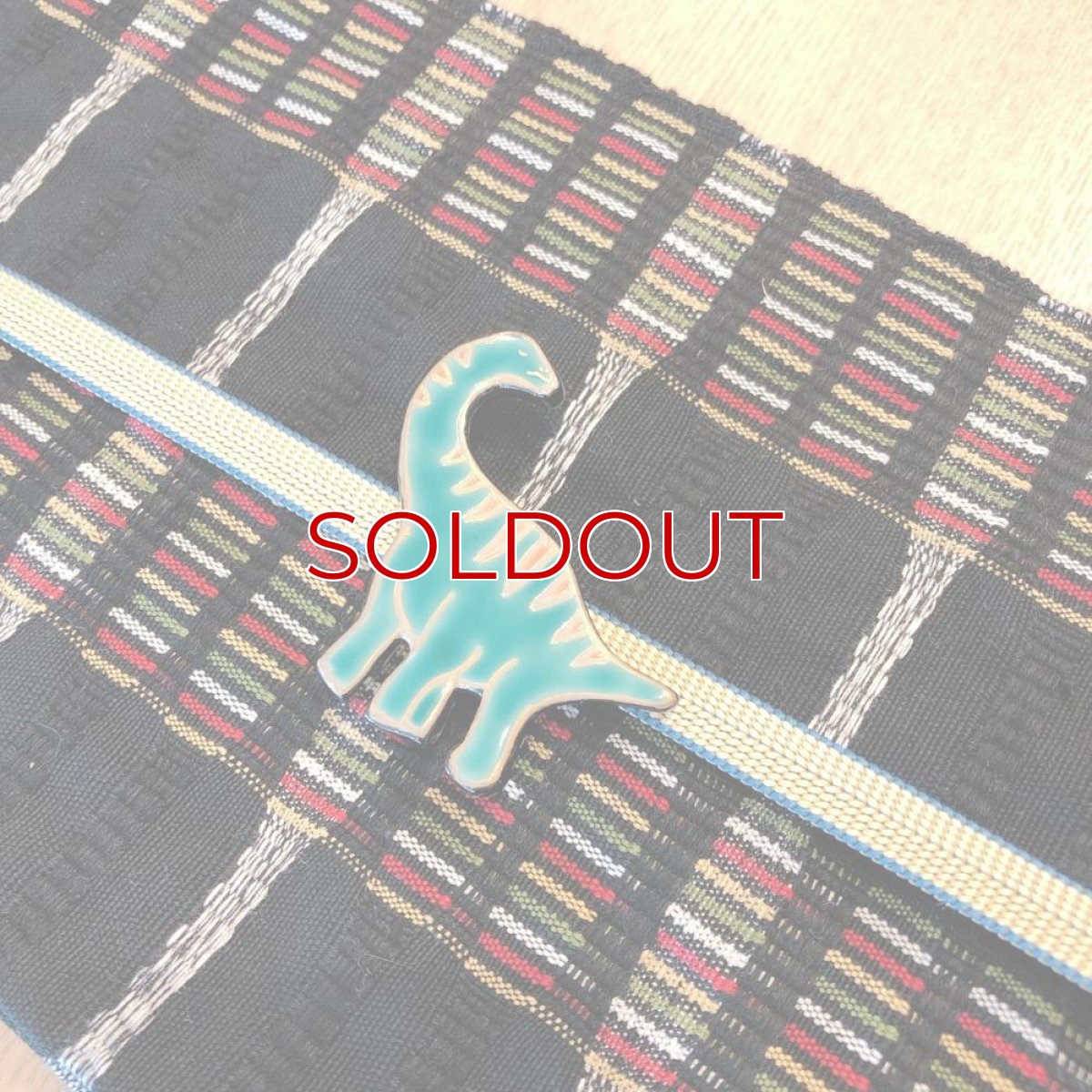 画像9: もたはんオリジナル恐竜帯留め「フクイティタン」 (9)