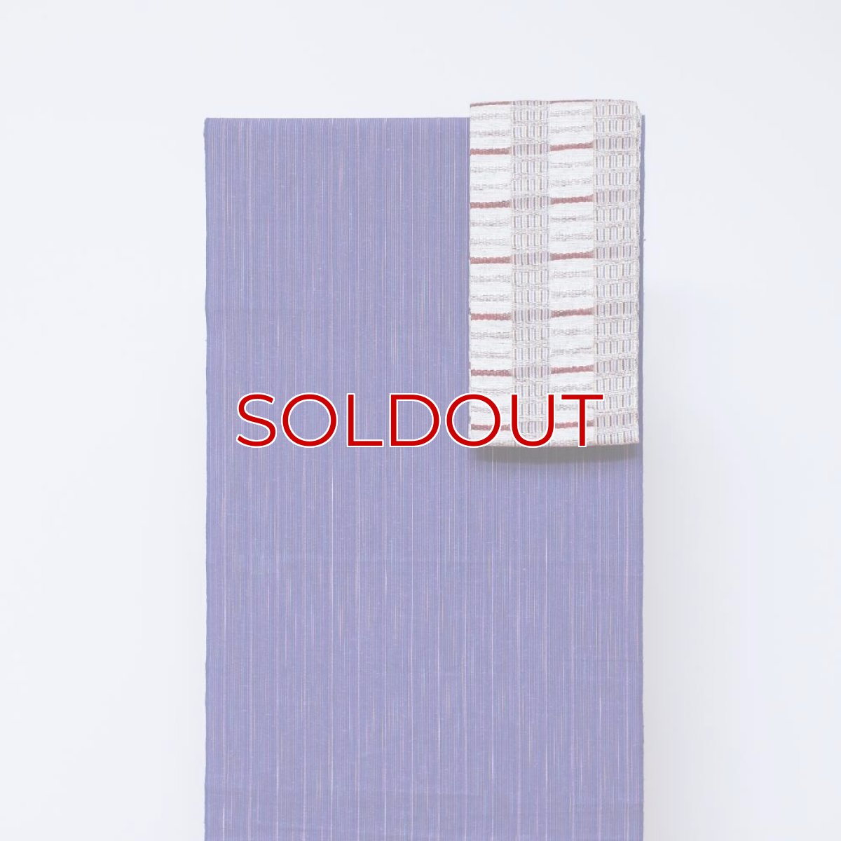 画像3: 千織さんの遠州木綿「なないろ」菖蒲 (3)