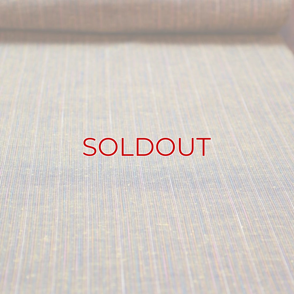 画像4: 千織さんの遠州木綿「なないろ」黄枯茶 (4)