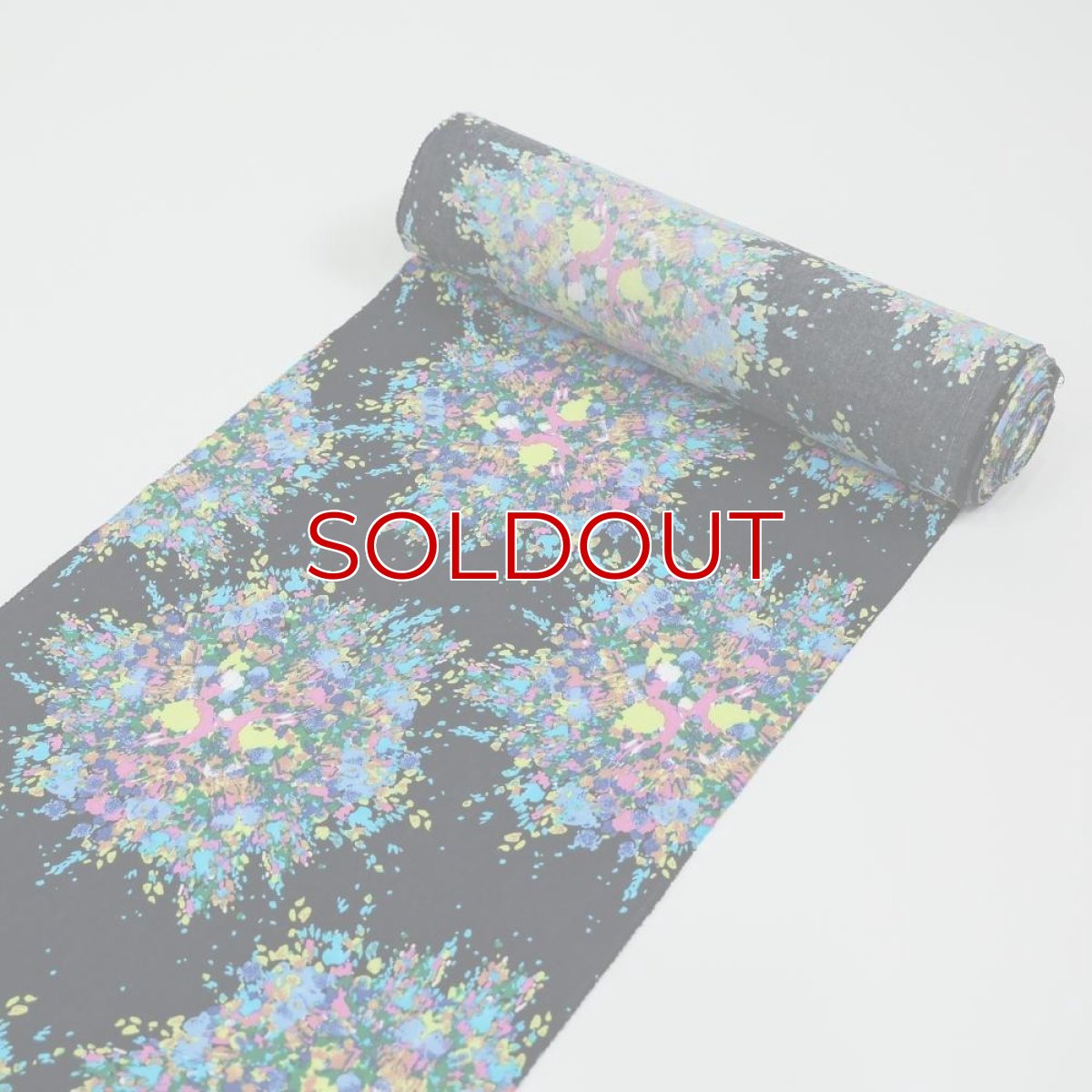 画像4: 洗える木綿着物「彩花火」綿100％｜反物｜ひでや工房 (4)