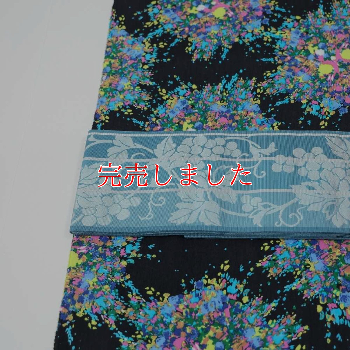 画像5: 洗える木綿着物「彩花火」綿100％｜反物｜ひでや工房 (5)