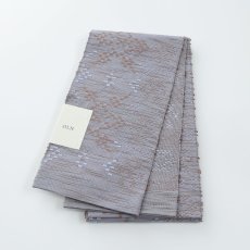 画像3: OLNさんの半幅帯　en coton「雪花」ice-land (3)