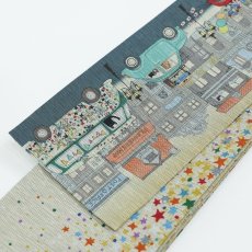 画像4: 召しませ花　半幅帯「真昼のキャットパレード」 (4)