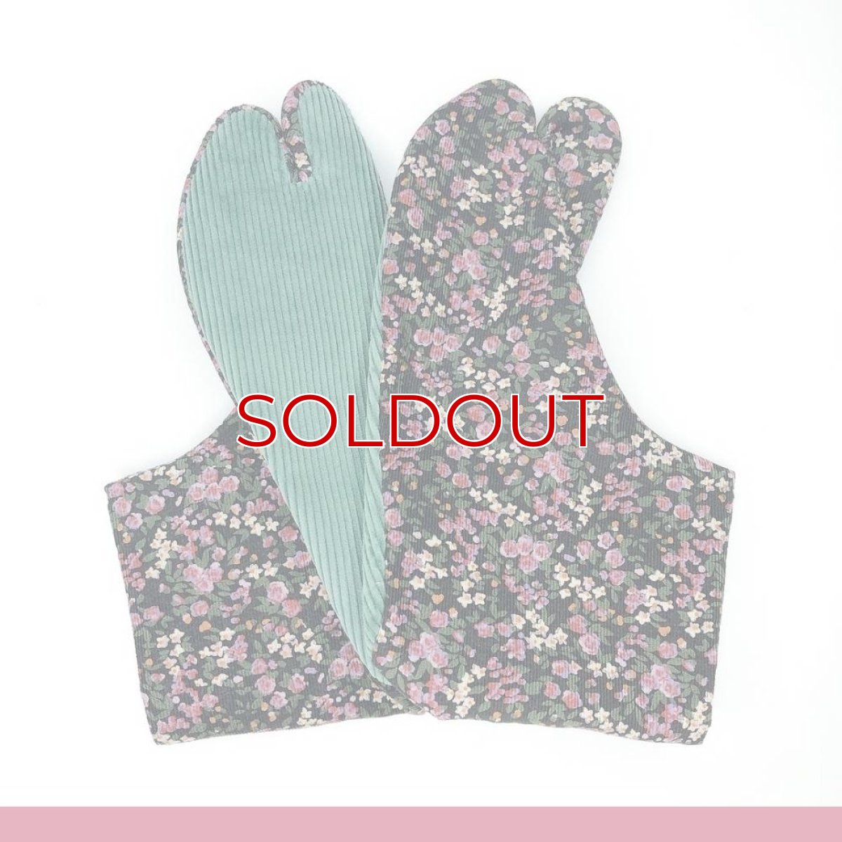 画像2: あったか足袋「ロマネスク」 (2)