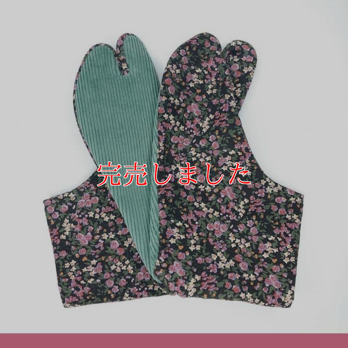 画像2: あったか足袋「ロマネスク」 (2)