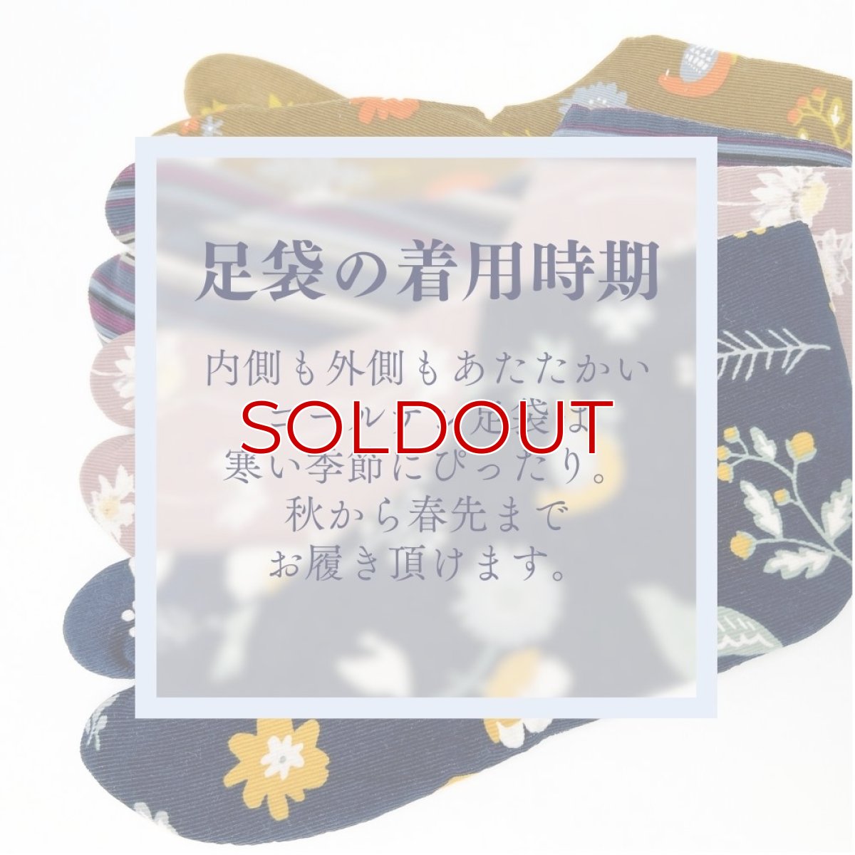 画像6: あったか足袋「しましま」 (6)