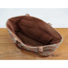 画像4: かごや×ミナペルホネン「tambourine」山葡萄かごバッグ 網代編み (4)