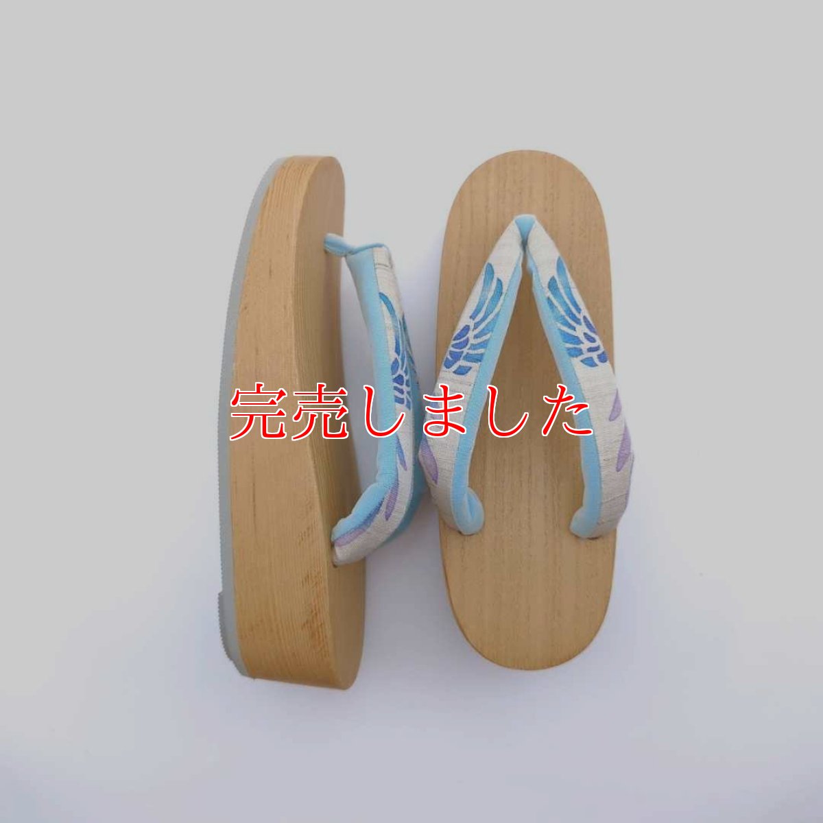 画像3: ち江すさんの花緒下駄「つばさ」 (3)