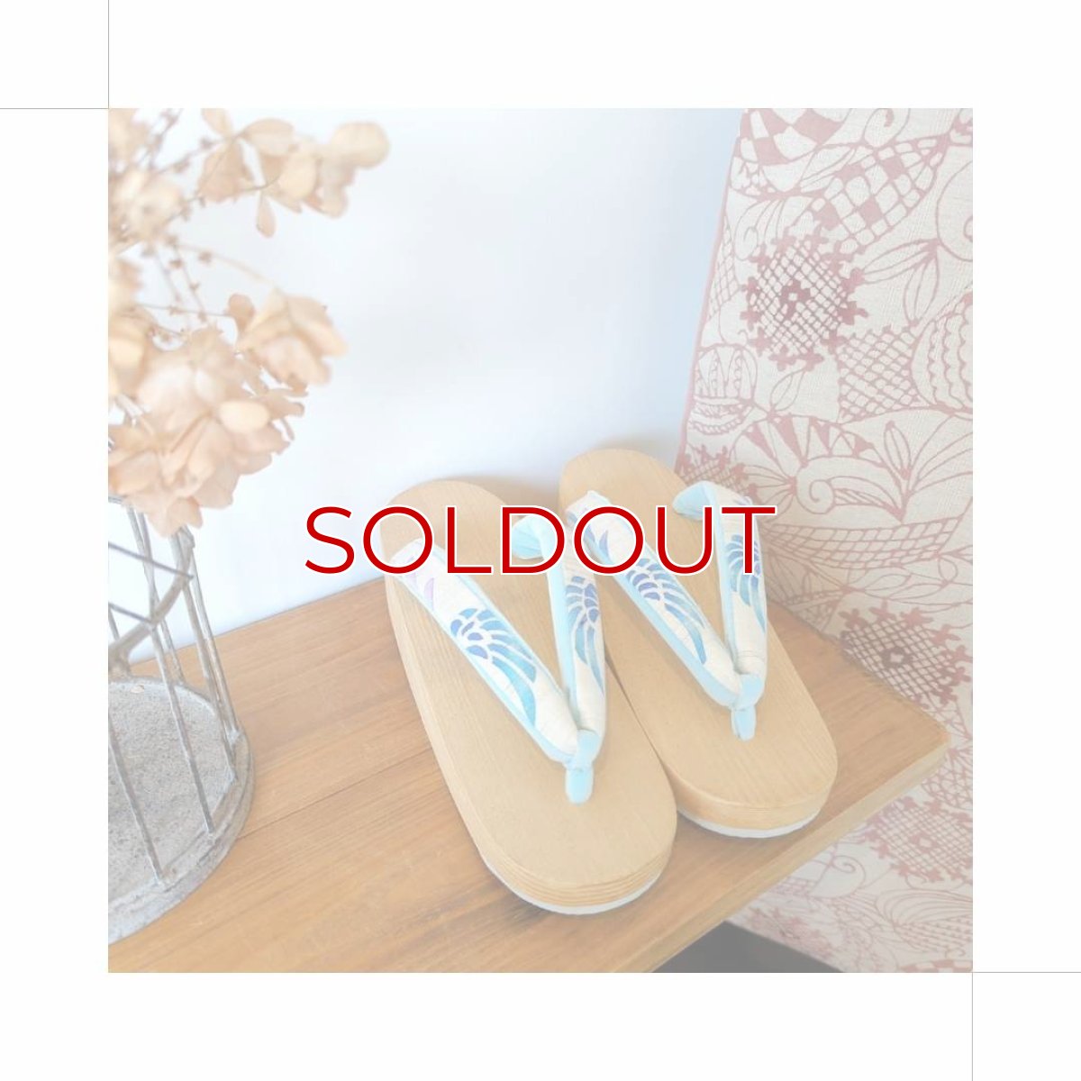 画像4: ち江すさんの花緒下駄「つばさ」 (4)