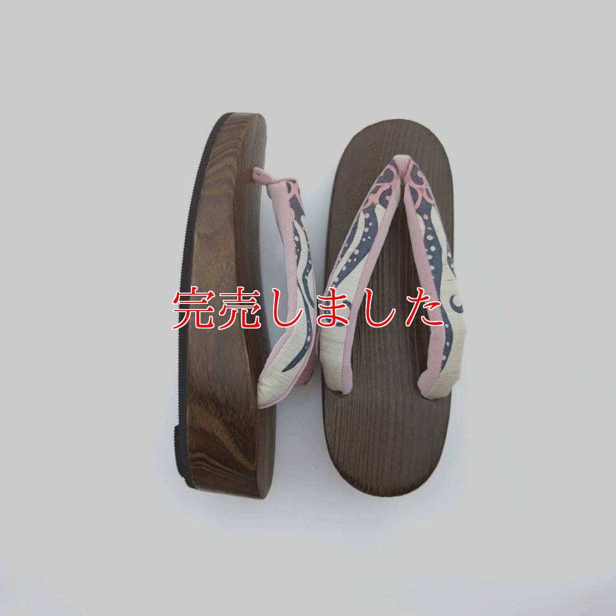 画像3: ち江すさんの花緒下駄「オクトパス」 (3)