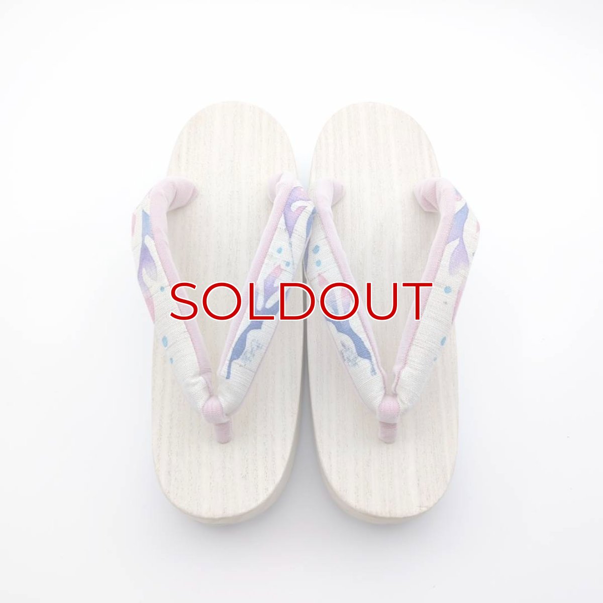 画像2: ち江すさんの花緒下駄「妖精」 (2)