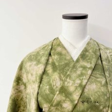 画像3: 藤井絞さんのはごろ木綿「抹茶オレ」お仕立て上がり (3)