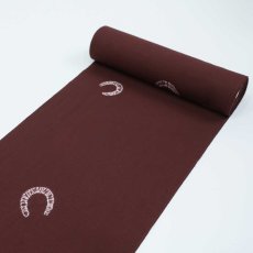 画像7: 藤井絞×もたはん｜はごろ木綿｜干支「馬蹄絞り」マホガニー (7)