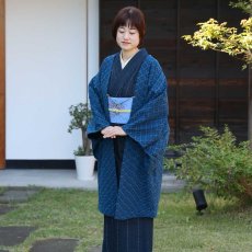 画像5: 洗える刺繍レースの単衣羽織｜モロッカン「コアイ」 (5)