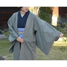 画像2: 洗える刺繍レースの単衣羽織｜モロッカン「ナラ」 (2)