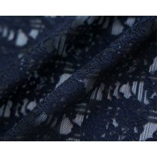 画像9: すっきりと軽い洗えるレースの単衣羽織「漆黒の花」 (9)