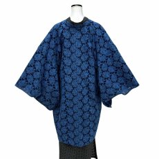 画像5: レースの単衣羽織「瑠璃の花」 (5)
