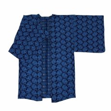 画像8: レースの単衣羽織「瑠璃の花」 (8)