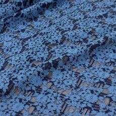 画像9: レースの単衣羽織「瑠璃の花」 (9)