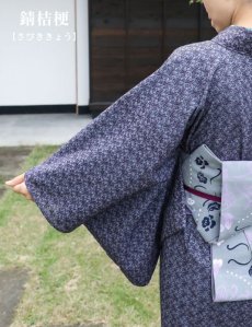 画像4: 葉っぱのレース着物【きものきぶん仕立て】 (4)