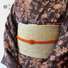 画像4: 伊賀組紐の正絹帯締め「日々紐」柿（オレンジ）｜渡敬謹製・もたはんオリジナル (4)