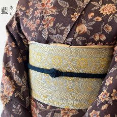 画像4: 伊賀組紐の正絹帯締め「日々紐」藍（濃紺）｜渡敬謹製・もたはんオリジナル (4)