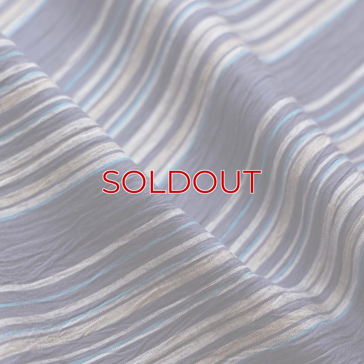 画像5: 洗える綿麻着物　近江ちぢみ「ネイビー×マルチストライプ」｜ひでや工房 (5)