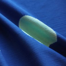 画像7: 洗える木綿着物｜綿縮緬「青空に梅花」綿100％｜ひでや工房 (7)