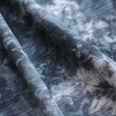 画像6: 洗える木綿着物　近江ちぢみ織「墨ムラ染め」綿100％｜ひでや工房 (6)