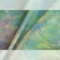 画像7: 洗える木綿着物｜彩睡蓮シリーズ「朝靄の池」綿100％｜ひでや工房 (7)