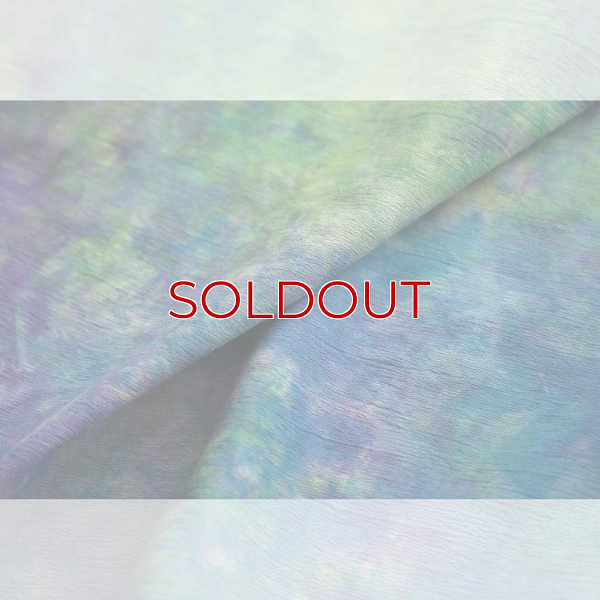 画像6: 洗える木綿着物｜彩睡蓮シリーズ「静藍の池」綿100％｜ひでや工房 (6)