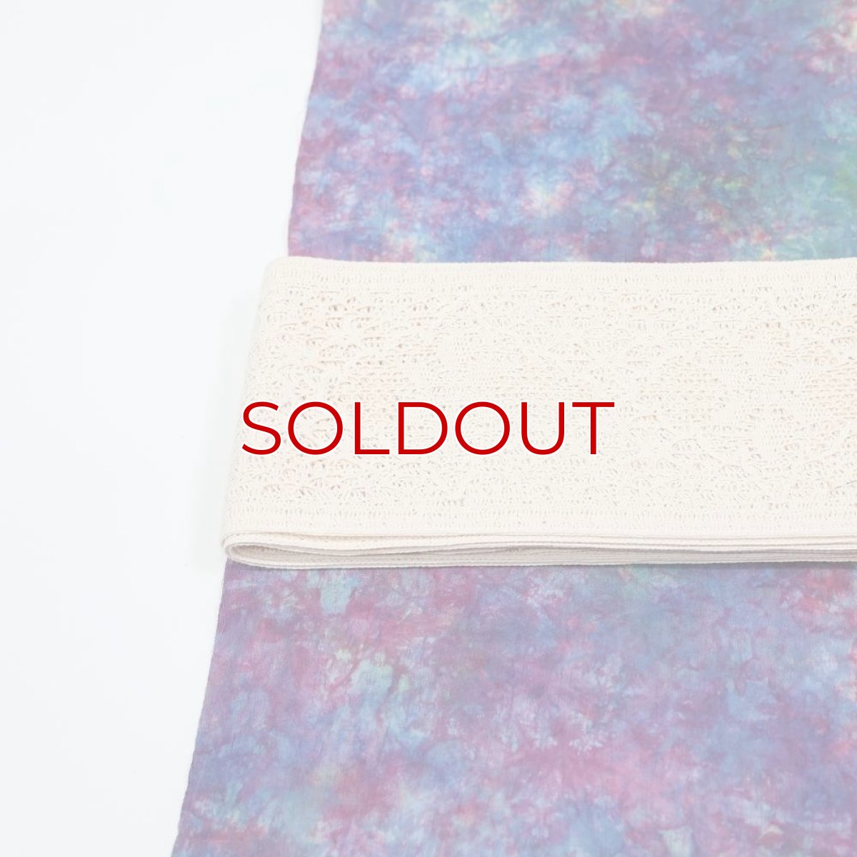 画像8: 洗える木綿着物|彩睡蓮シリーズ「茜映の池」綿100%|ひでや工房 (8)