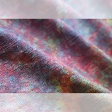 画像6: 洗える木綿着物｜彩睡蓮シリーズ「茜映の池」綿100％｜ひでや工房 (6)