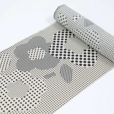 画像5: 洗える木綿着物「ドット梅」綿100％｜仕立て上がり品｜ひでや工房 (5)