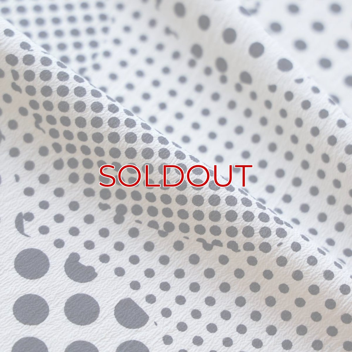 画像6: 洗える木綿着物「ドット梅」綿100％｜仕立て上がり品｜ひでや工房 (6)