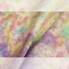 画像6: 洗える木綿着物｜彩睡蓮シリーズ「若葉の池」綿100％｜ひでや工房 (6)