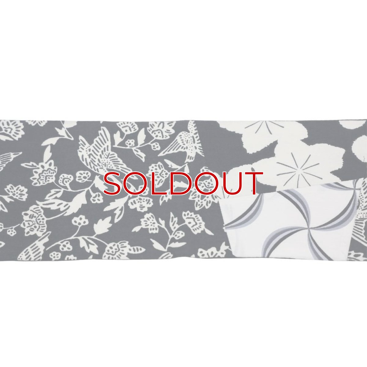 画像6: 半幅帯「更紗パッチワーク」｜綿縮緬｜ひでや工房 (6)