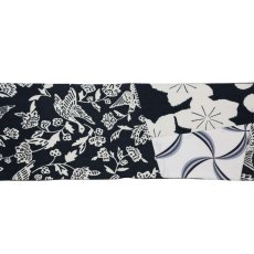 画像6: 半幅帯「更紗パッチワーク」｜綿縮緬｜ひでや工房 (6)
