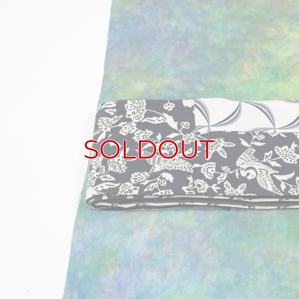 画像8: 半幅帯「更紗パッチワーク」｜綿縮緬｜ひでや工房 (8)