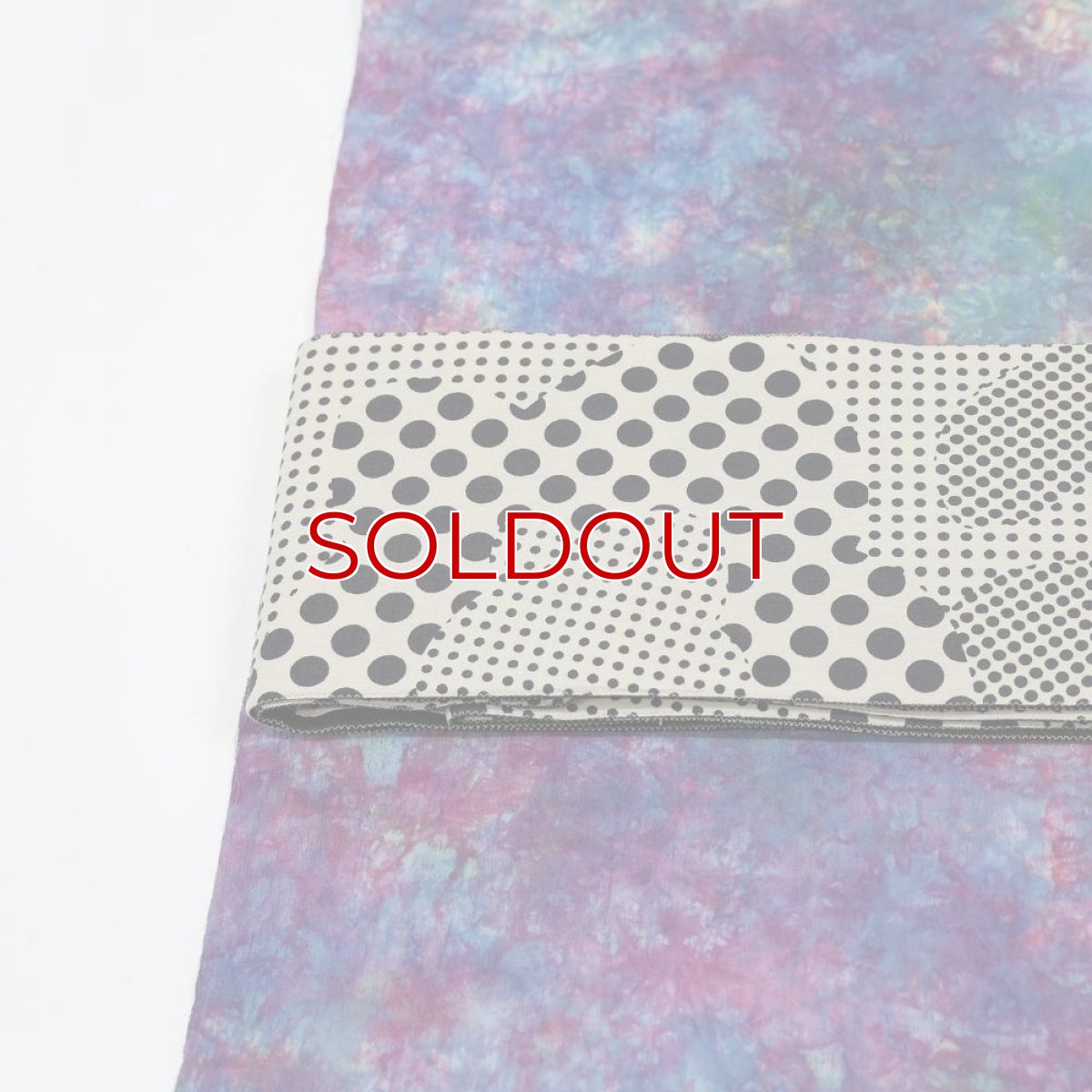 画像10: 洗える木綿着物|彩睡蓮シリーズ「茜映の池」綿100%|ひでや工房 (10)