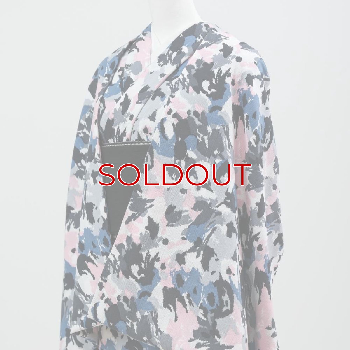 画像3: 洗える木綿着物「花影」綿縮緬｜ひでや工房｜在庫限り (3)