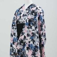 画像3: 洗える木綿着物「花影」綿縮緬100％｜ひでや工房｜在庫限り (3)