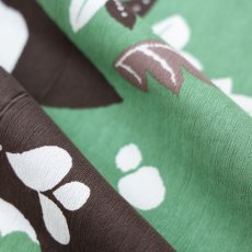 画像12: 《もたはん限定》ひでや工房｜綿縮緬「復刻辻ヶ花」若草茶 (12)