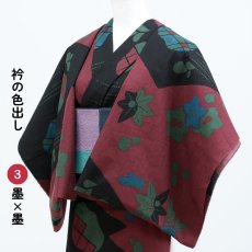 画像7: 《もたはん限定》ひでや工房｜綿縮緬「復刻辻ヶ花」古緋 (7)
