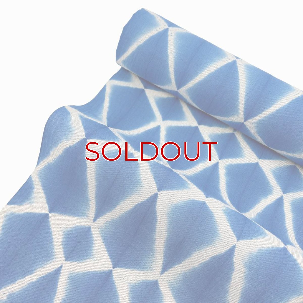 画像5: 藤井絞「毘沙門亀甲絞り」備長炭入り綿麻・瑠璃紺 (5)