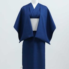 画像2: 藤井絞｜はごろ木綿｜花紺｜無地 (2)