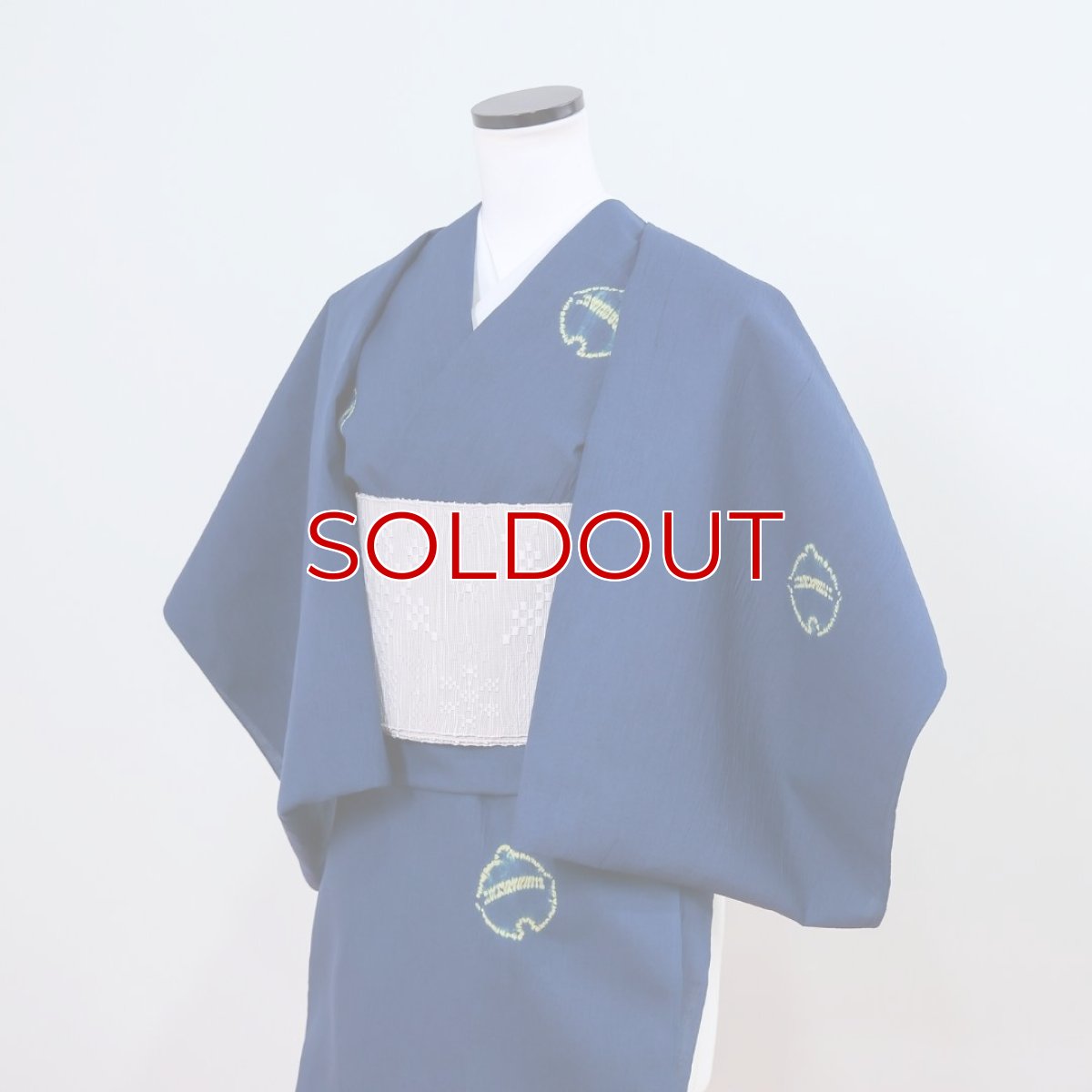 画像3: もたはん×藤井絞の綿麻「猫鈴」青 (3)