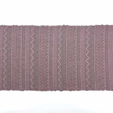 画像3: OLNさんの半幅帯　en coton「段々」grayish pink (3)