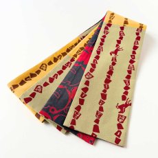 画像8: 喜多屋商店×丸久商店｜注染コラボ干支手ぬぐい半幅帯2026・午（受注生産） (8)