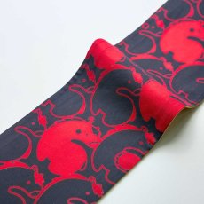 画像7: 喜多屋商店｜うまづくし「赤兎馬バージョン」手ぬぐい半幅帯2026（受注生産） (7)